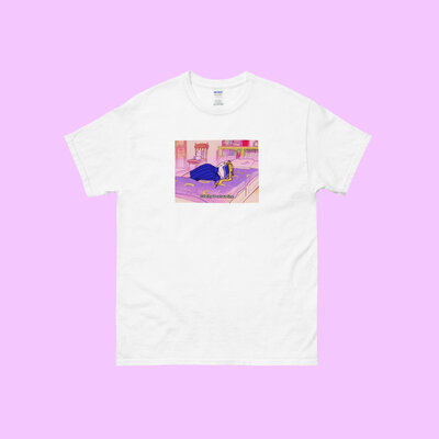 Sailor moon existing is exhausting t shirt white - Thumbnail 1