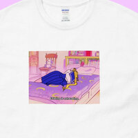 Sailor Moon Existing is Exhausting T Shirt White - Thumbnail 2