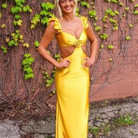 Charming Sweetheart Violet Satin Long Mermaid Prom Dresses,PD230943 - Thumbnail 5