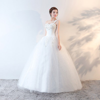 Fashion New White Wedding Dress  - Thumbnail 1