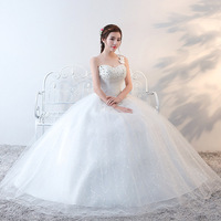 Fashion New White Wedding Dress  - Thumbnail 3