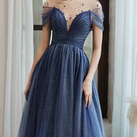 New Fashion Banquet Performance Evening Party Dress - Thumbnail 1