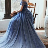 New Fashion Banquet Performance Evening Party Dress - Thumbnail 2