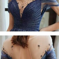 New Fashion Banquet Performance Evening Party Dress - Thumbnail 5