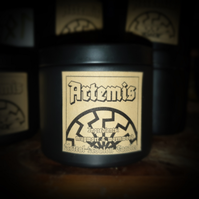 Artemis Candle (Mugwort & Wormwood)
