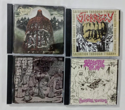 STRAIGHT HATE, SICKRECY, SACRIFICIAL TEMPLE, SADISTIC DRIVE Cds