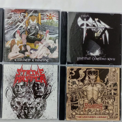 Riotor, tribute to torr, strike mÁster , schizophrenia cds - Thumbnail 1