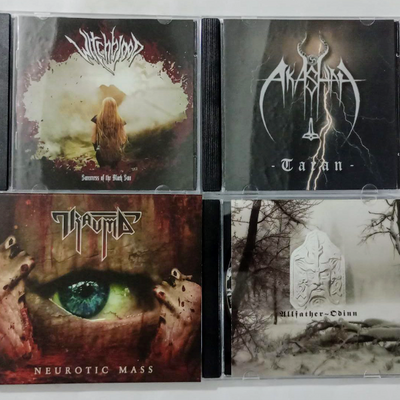 Witchblood, akasha, trauma, allfathers odin  cds - Thumbnail 2