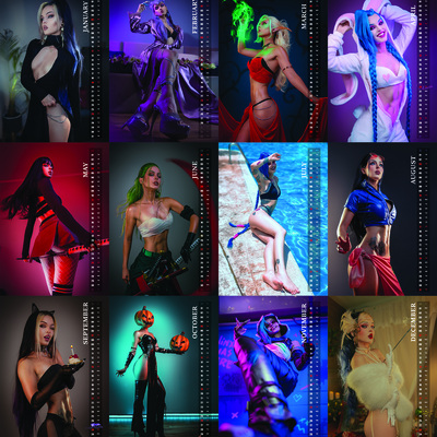 Cosplay calendar 2025    !𝙇𝘼𝙎𝙏 𝘾𝙃𝘼𝙉𝘾𝙀!