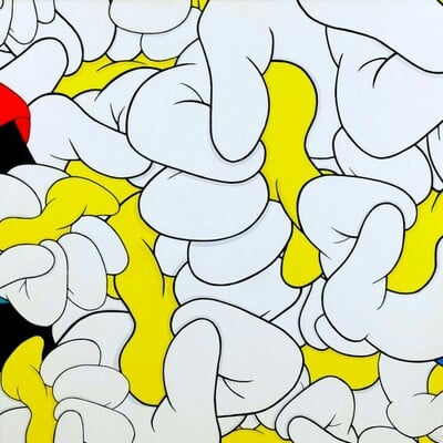 Painting by cazxu "squeeze" 