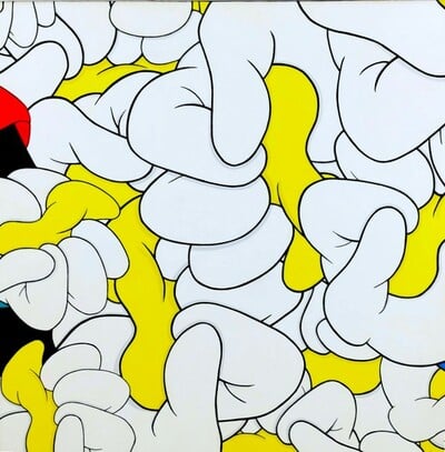 Painting by Cazxu "SQUEEZE" 