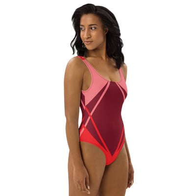Star gaze one-piece swimsuit