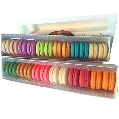 French macarons assorted gift box of 24