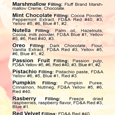 Macaron Bites Blueberry Gift Box - 12 Count - Thumbnail 6