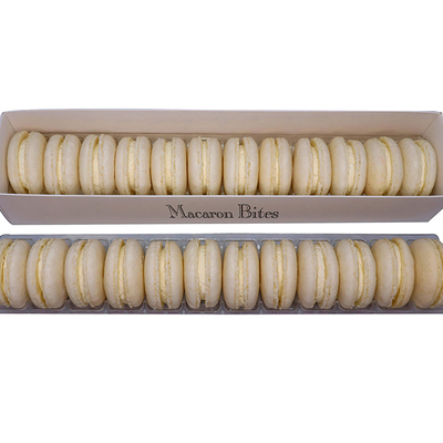 French macarons gift box of 24 - vanilla