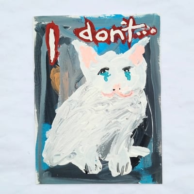 I don't...(warm-up panel)