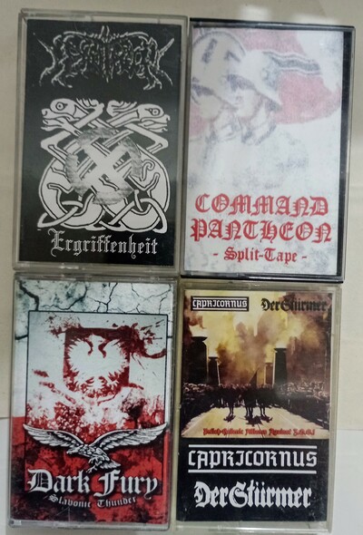PANTHEON , COMMAND - PANTHEON, DARK FURY, CAPRICORNUS DER  STURMER Tapes 