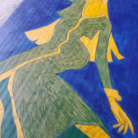 cardboard lady original  - Thumbnail 2