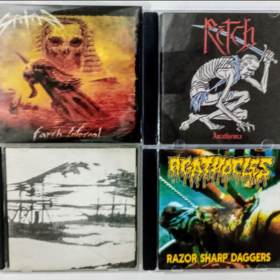 Satan, retch, ordog, agathocles cds - Thumbnail 1