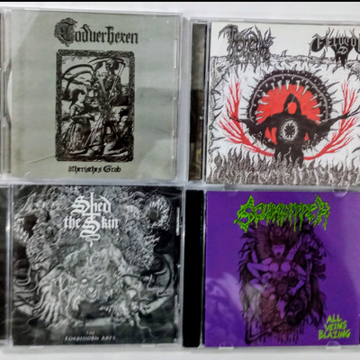 Todverhexen, throneum-ejecutor, shed the skin , scumripper  cds - Thumbnail 2