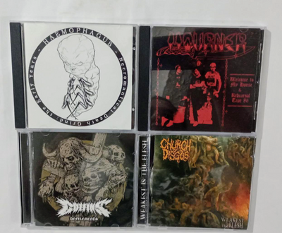 HAEMOPHAGUS, MOURNER, COFFINS, CHURCH OF DISGUST  Cds