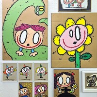 ✨Triptych Drawing by Celipe Perroloco "Fairies" - Thumbnail 6