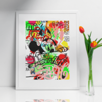 A3 Print by Judas Arrieta "MINNIE" - Thumbnail 2