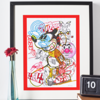 Drawing by Judas Arrieta "Space Mouse"  - Thumbnail 5