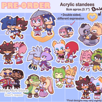 Sonic couples standees - Thumbnail 1