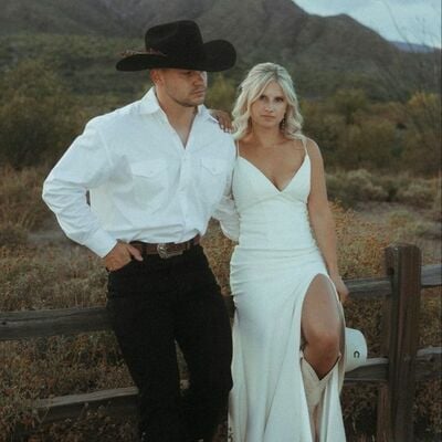 Sexy sheath wedding dress, deep v-neck side split bridal dress wedding gown