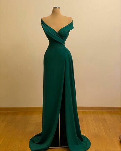 Elegant Mother of the Bride/Groom Dress Green Simple Evening Formal Prom Dress