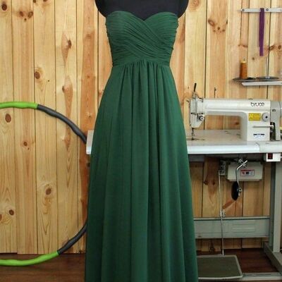 Elegant mother of the bride/groom dress green a line evening formal prom dress