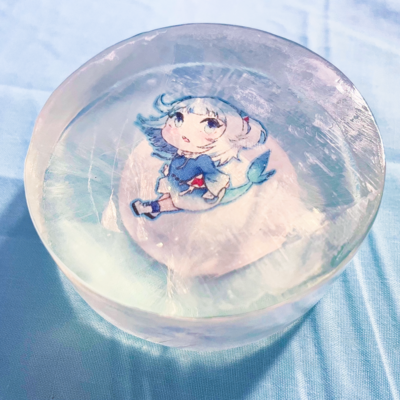 Gawr gura/bloop hand soap! 