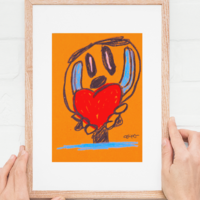 💖Drawing "Big Heart II" by Celipe Perroloco - Thumbnail 1