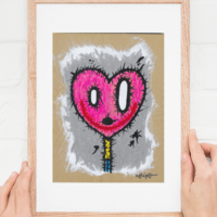 💖Drawing by Celipe Perroloco "Love on My Mind"  - Thumbnail 1