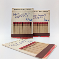 Halloween 1978 Rabbit in Red Lounge Working Matchbook - Custom Horror Trading Card - Thumbnail 6