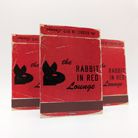 Halloween 1978 Rabbit in Red Lounge Working Matchbook - Custom Horror Trading Card - Thumbnail 5
