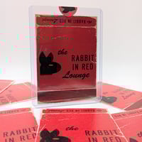 Halloween 1978 Rabbit in Red Lounge Working Matchbook - Custom Horror Trading Card - Thumbnail 2