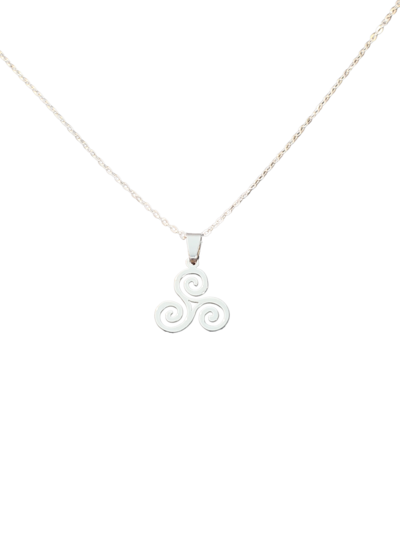 Celtic Triskele Pendant Necklace
