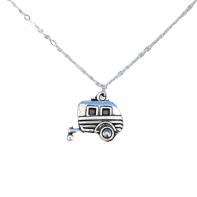 Rv camping trailer necklace