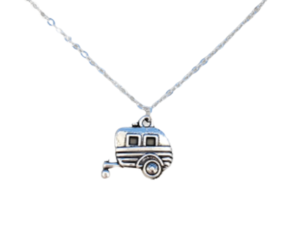 RV Camping Trailer Necklace