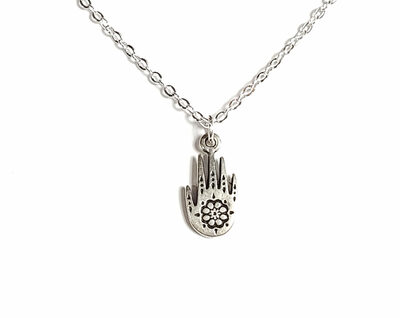 Mandala Healing Hand Necklace