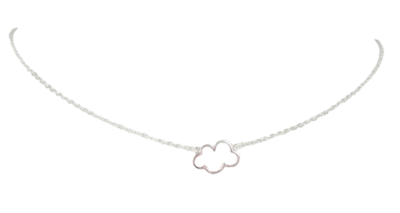 Always a Silver Lining Cloud Necklace