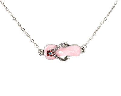 Flip Flop Beach Necklace