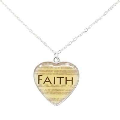 Love of faith pendant necklace