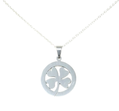 Four Leaf Lucky Irish Clover Necklace