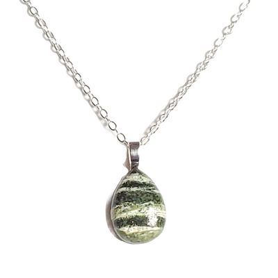 Chrysotile pendant necklace