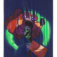 Cover E original painting + comic books! - Thumbnail 1