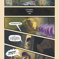 Cover E original painting + comic books! - Thumbnail 5