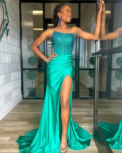 Copy of High-Low Formal Dress, Evening Dress,Prom Gowns,Prom Dresses Z92